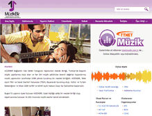 Tablet Screenshot of muzikbir.org